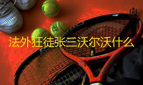 透视开挂器(免费)法外狂徒张三沃尔沃什么梗